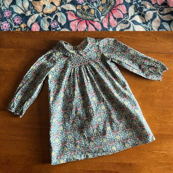 Bonpoint floral smocked dress 3T - Picture 1 of 15
